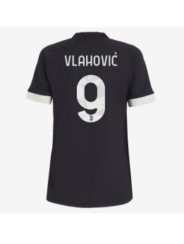 Billige Juventus Dusan Vlahovic #9 Tredjedrakt Dame 2023-24 Kortermet